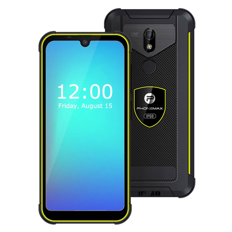 Maximum discount Phonemax M1s pro Dual 4g Rugged Phone 4G+64GB Cheap Android Mobile Waterproof NFC Quad Core 3G&4G Smartphone